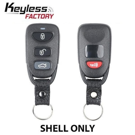 Keyless Factory Hyundai / Kia 4-Btn Remote SHELL ORS-HY-1123